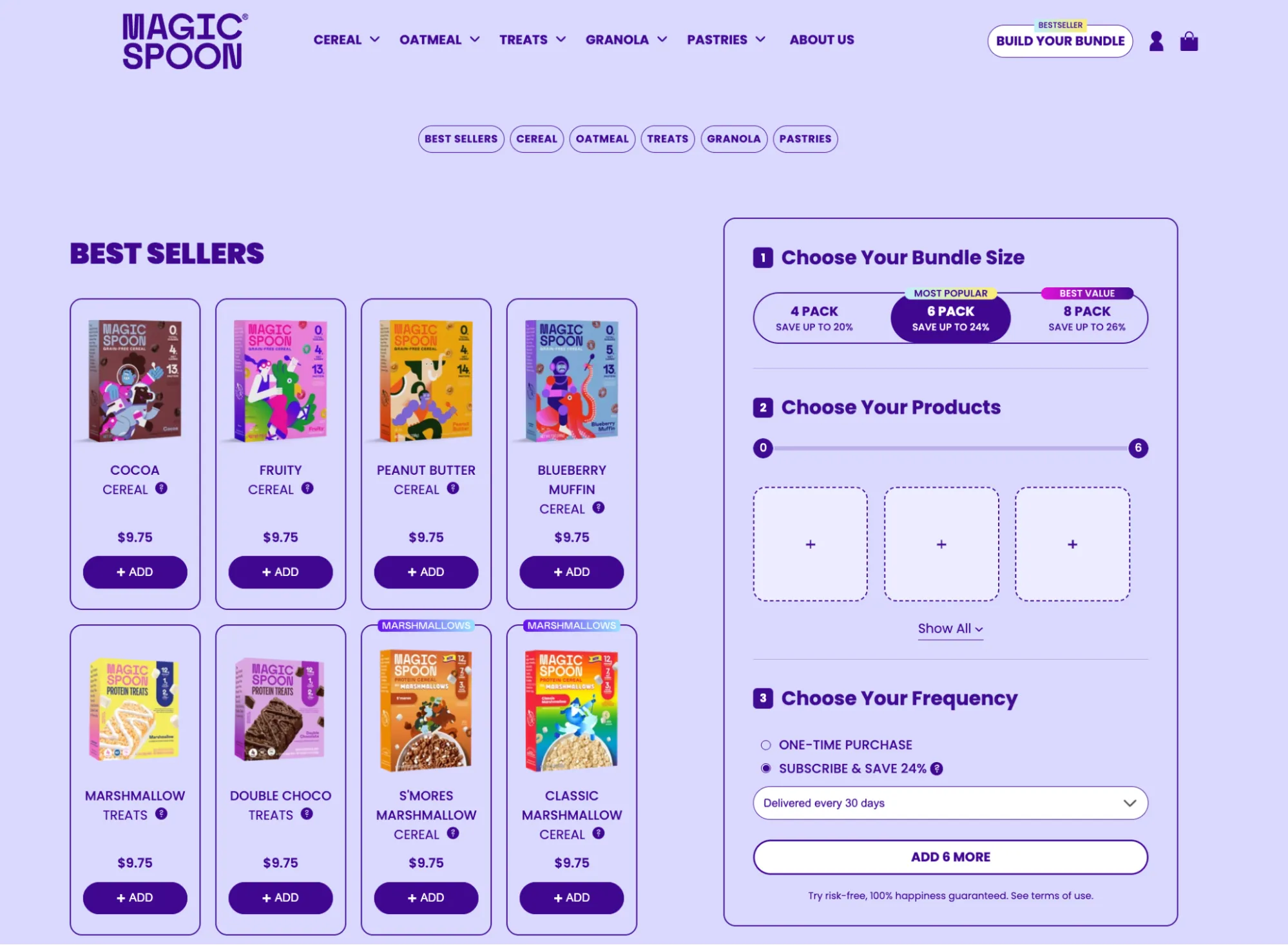 Shopify Yazısındaki Magic Spoon Ürün Paketi Oluşturma Sayfası; Costco Arayüzü Değildir