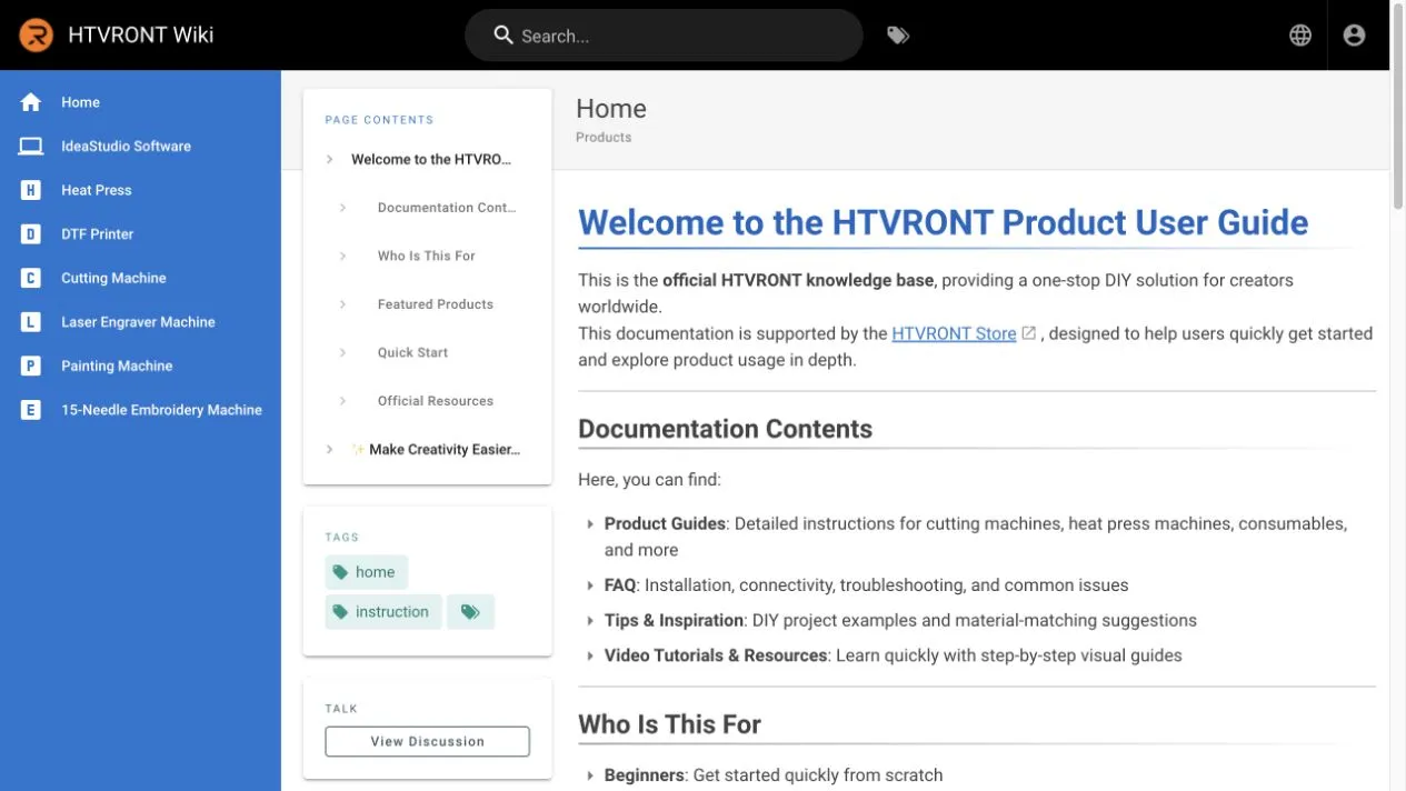 Htvront Official Knowledge Base Product Categories And Help Resources