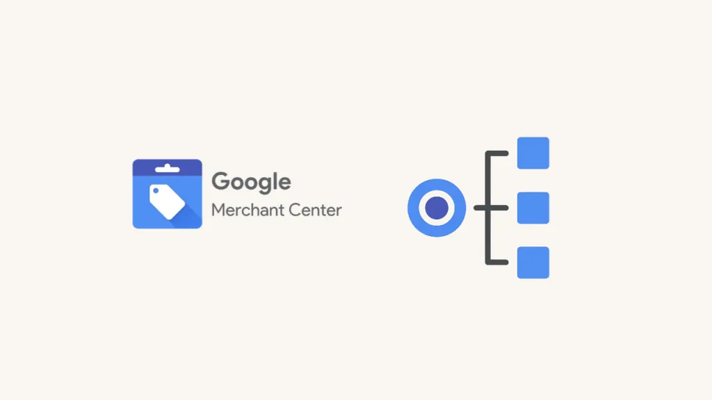 Google Merchant Center Logo With A Product Segmentation Illustration